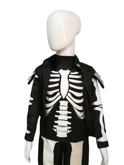 Disfraz traje de Motociclista Ghost Rider para niños