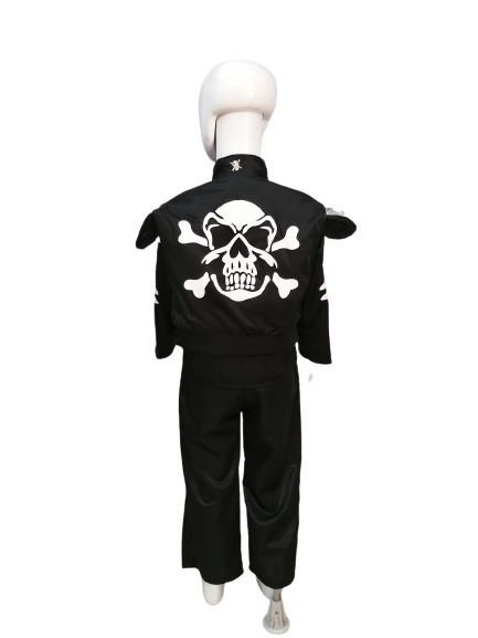 Disfraz traje de Motociclista Ghost Rider para niños