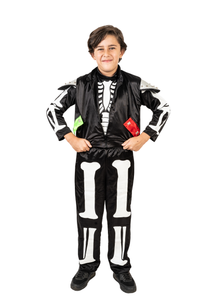 Disfraz  traje de Motociclista Ghost Rider  para niños