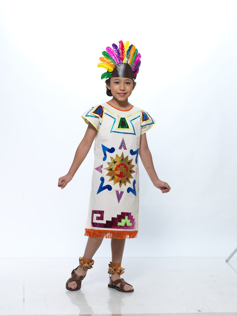 VESTIDO AZTECA DAMA