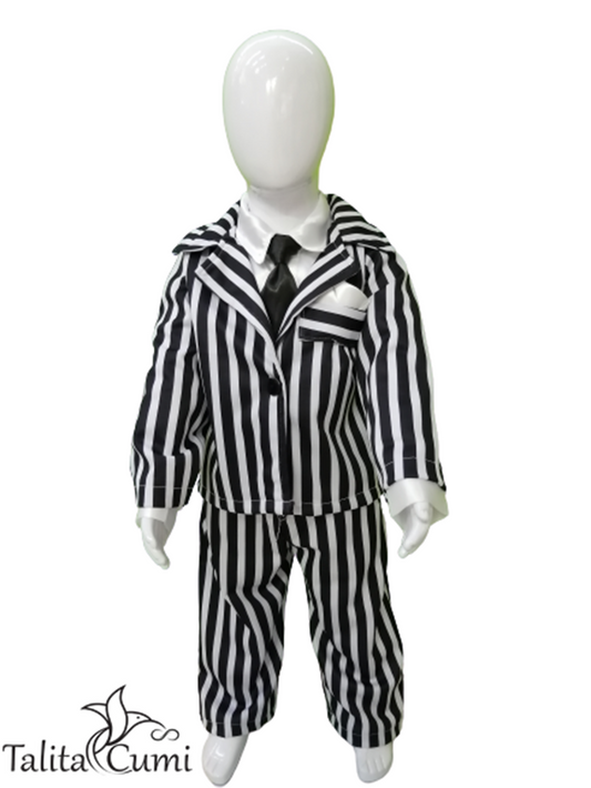 Disfraz tipo BEETLEJUICE para niños