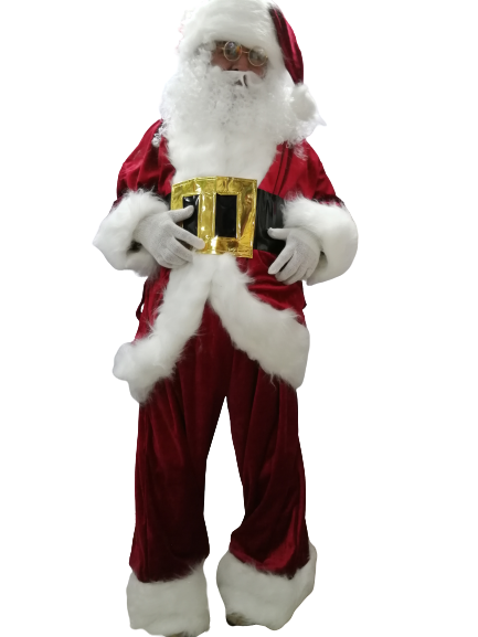 Santa Claus Terciopelo Adultos