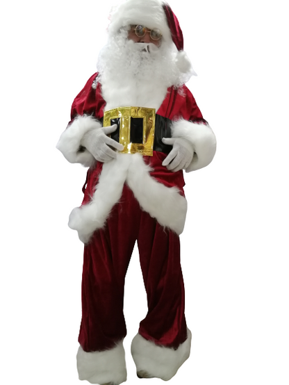Santa Claus Terciopelo Adultos