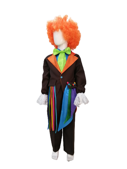 Disfraz  traje de sombrerero de lujo halloween de la pelicula Alicia para niños